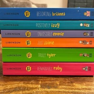 Set of 6 Terri Libenson books